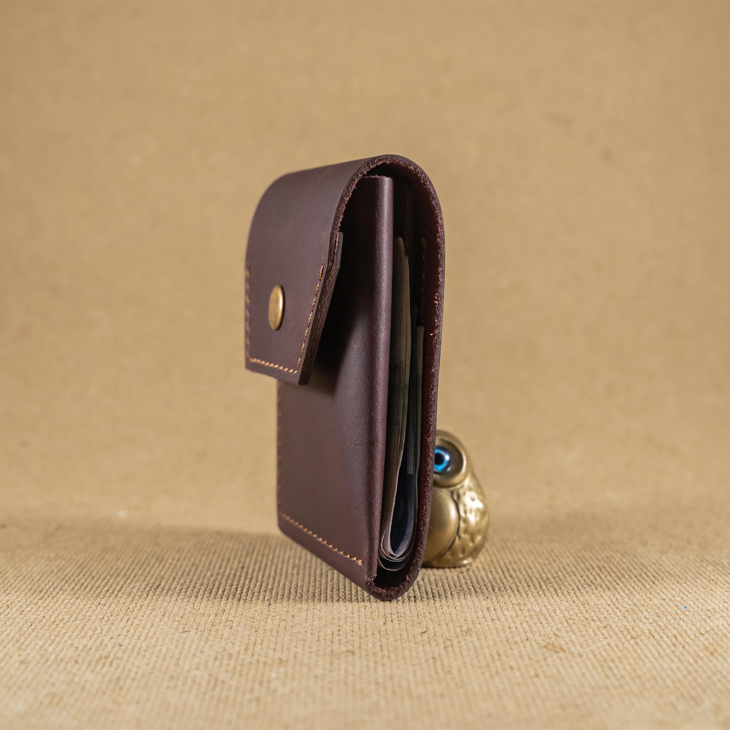 Flap V3 Leather Card Wallet