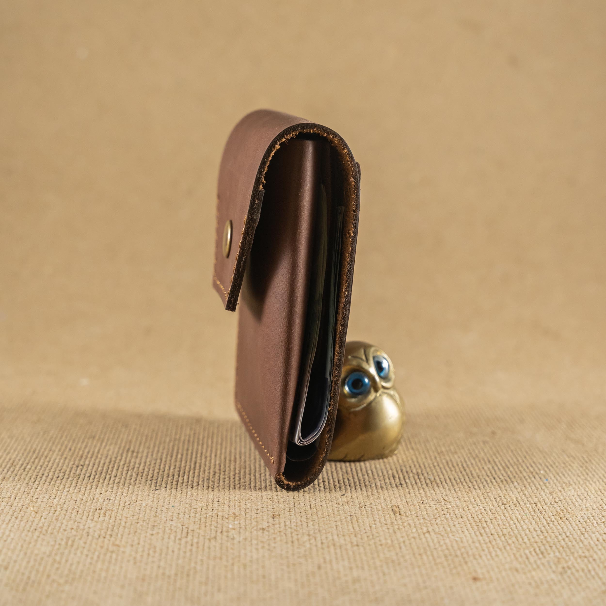 Flap V3 Leather Card Wallet