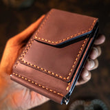 Money Clip Bifold Magnetic Closure Wallet