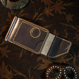 Money Clip Bifold Magnetic Closure Wallet