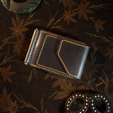 Money Clip Bifold Magnetic Closure Wallet