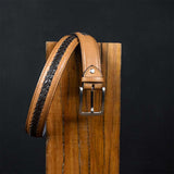 Mini Braid - Hand Made Men's Leather Belt