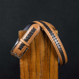 Mini Braid - Hand Made Men's Leather Belt