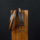 Mini Braid - Hand Made Men's Leather Belt