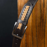 Mini Braid - Hand Made Men's Leather Belt