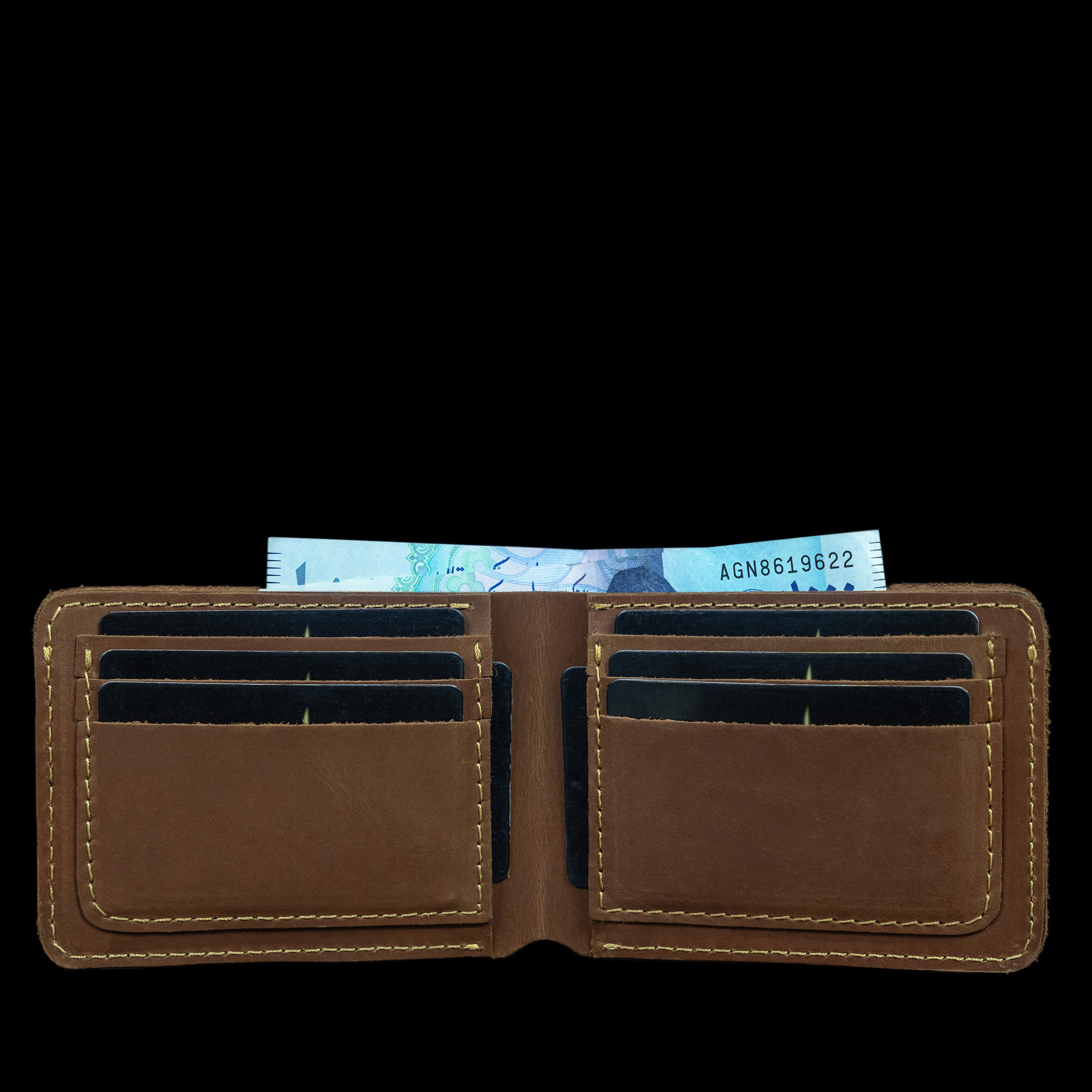Vessel Y - Traditional Leather Wallet