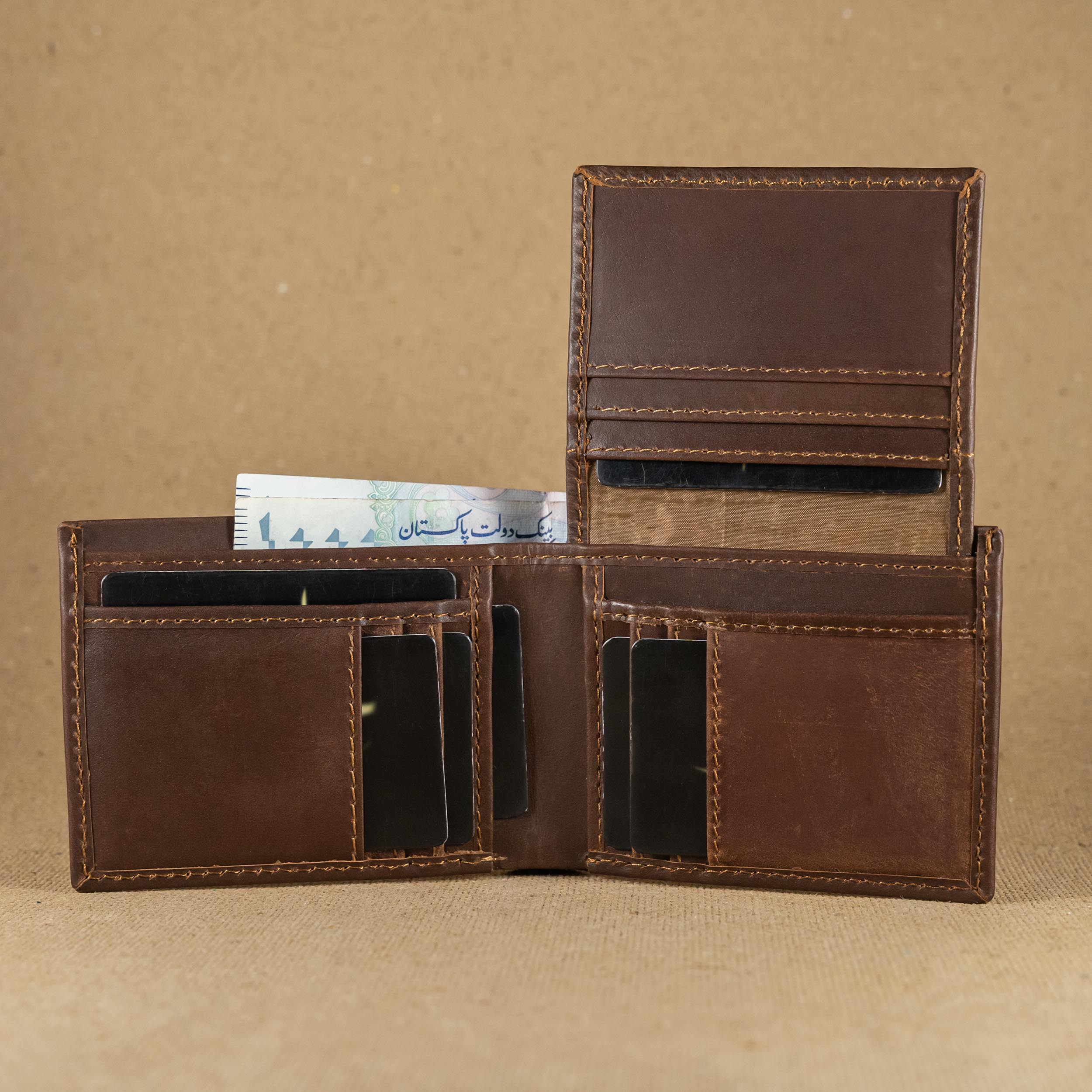 Vessel X - ID Card Leather Wallet