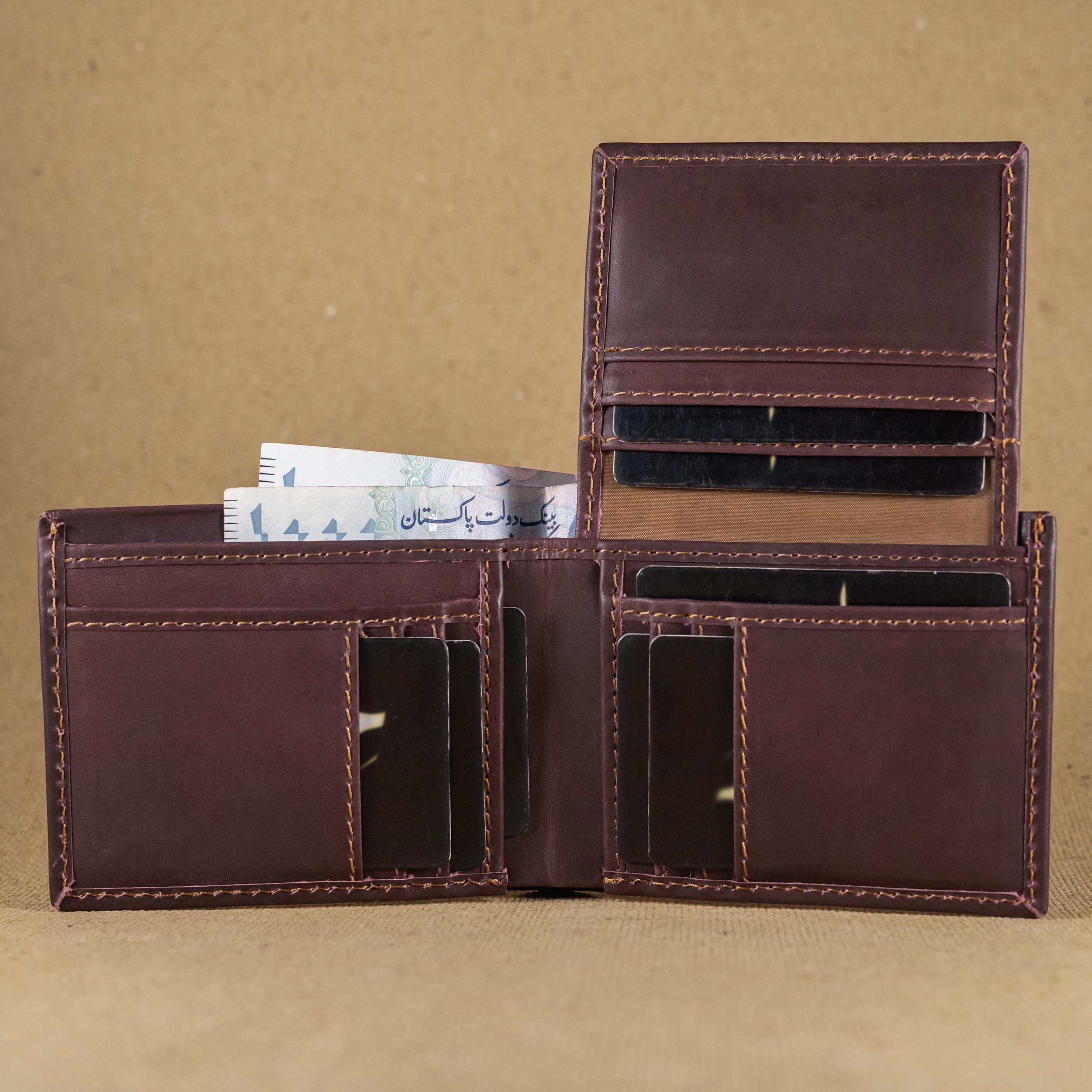 Vessel X - ID Card Leather Wallet