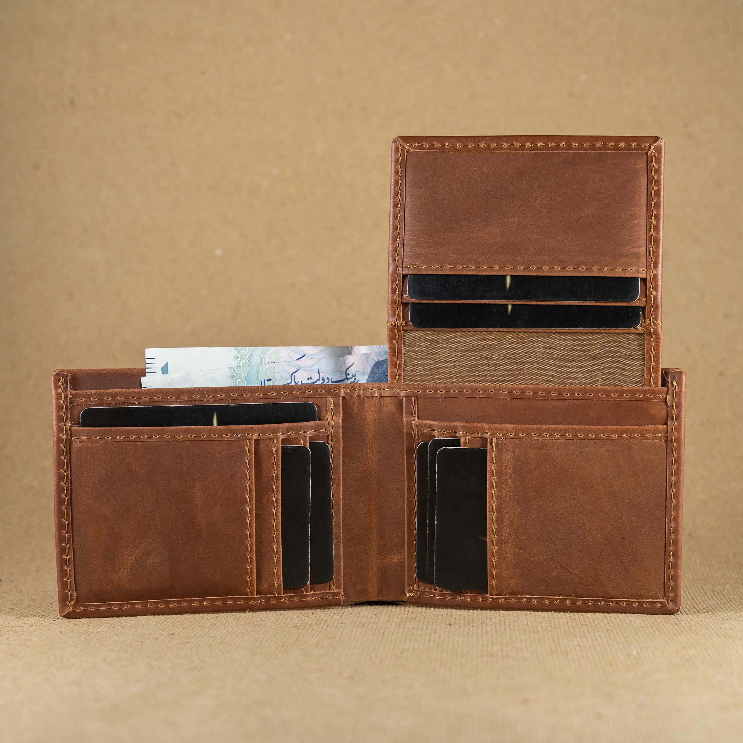 Vessel X - ID Card Leather Wallet