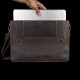 Laptag 16" - Leather Laptop Bag