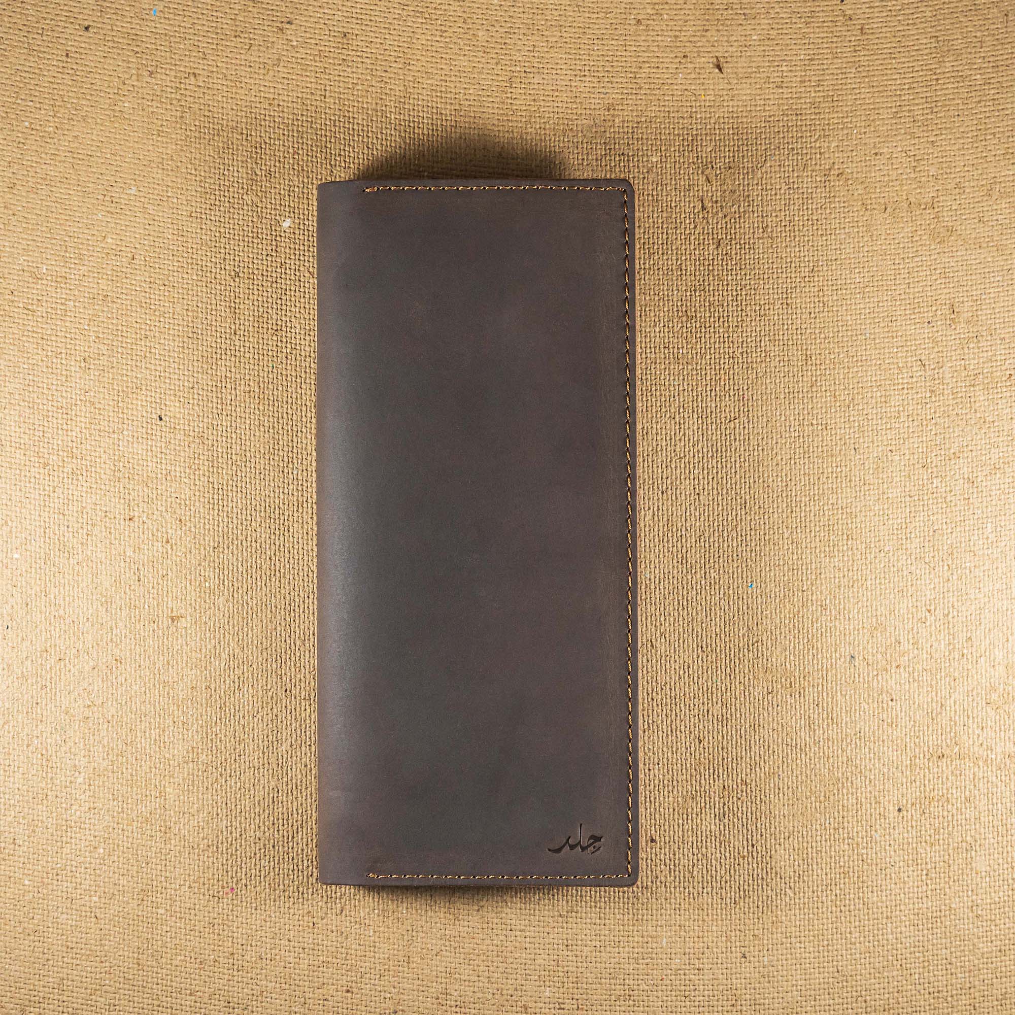 Leather Cheque Book Cover