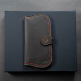 Agora - Unisex Leather Long Wallet Gift Set