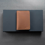 Bambish - Men's Leather Wallet & Card Holder Gift Set