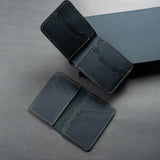 Bambish - Men's Leather Wallet & Card Holder Gift Set