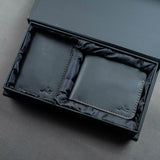 Bambish - Men's Leather Wallet & Card Holder Gift Set