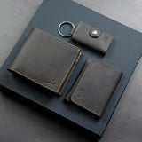 Wallbur Men's Leather Gift Set