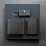 Wallbur Men's Leather Gift Set