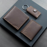 Wallbur Men's Leather Gift Set