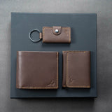 Wallbur Men's Leather Gift Set