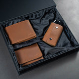 Nopsim Men's Leather Gift Set