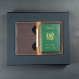 Optimus Men's Leather Gift Set