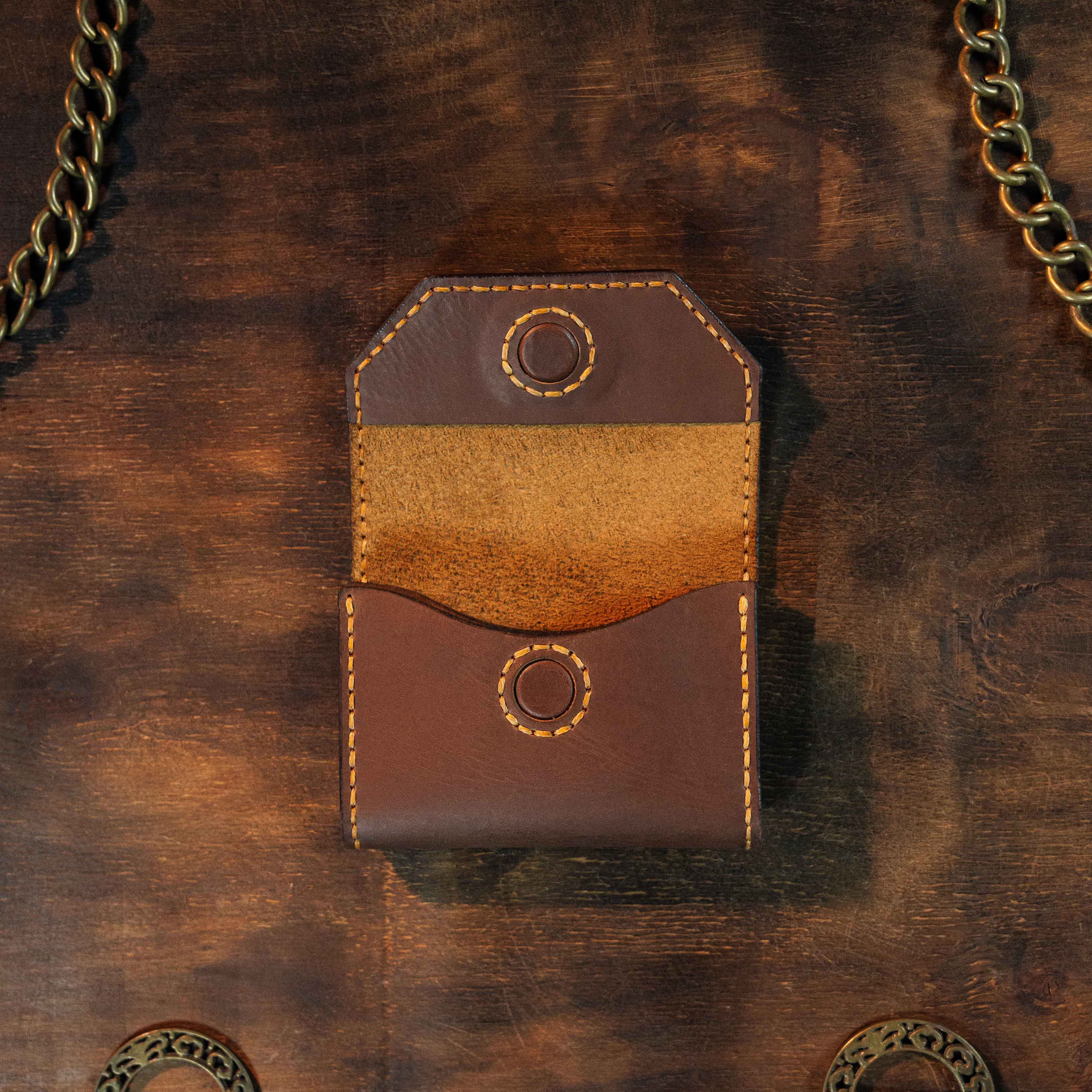 Flap Wallet Magnetic Closure, Thick Envelope