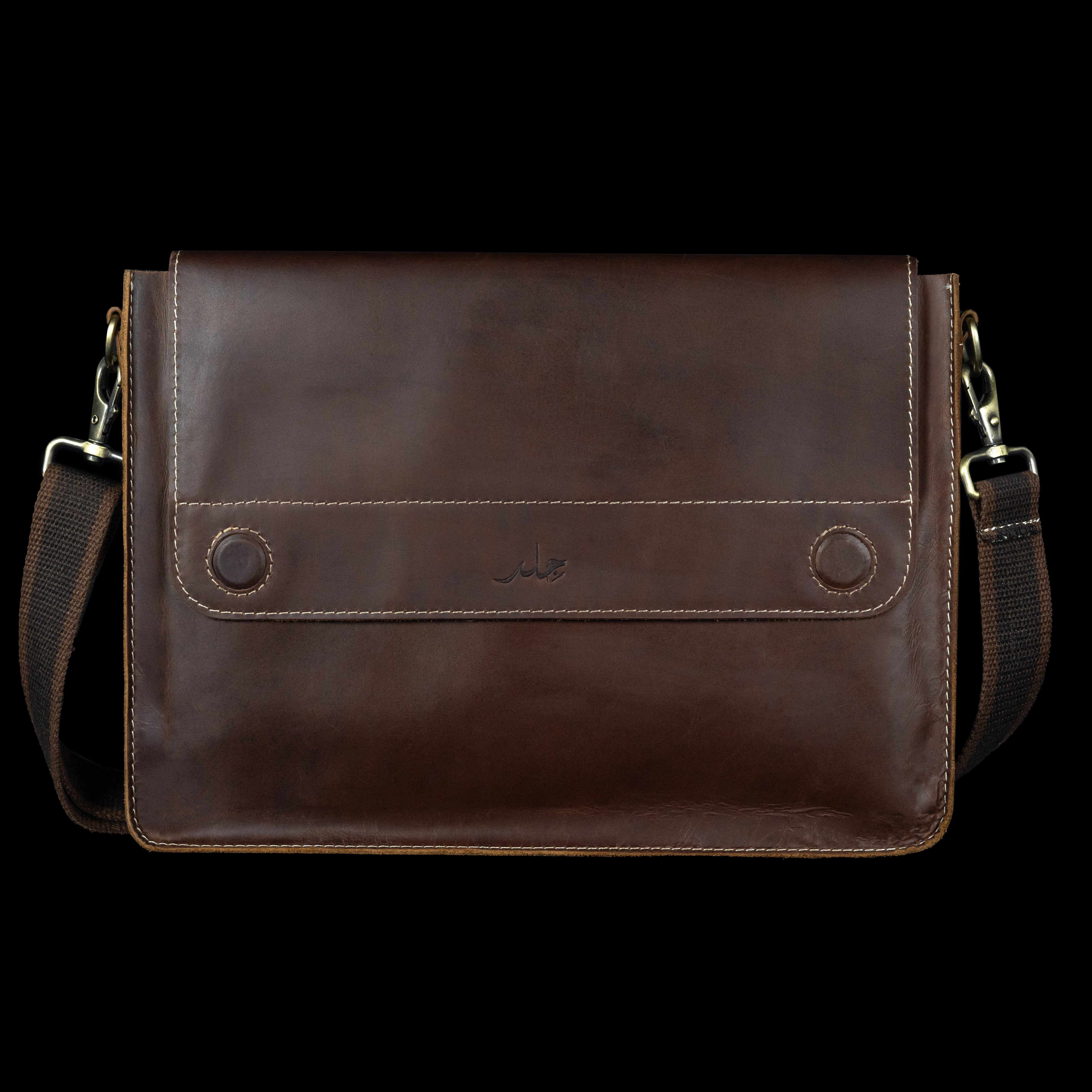 Laptag 16" - Leather Laptop Bag